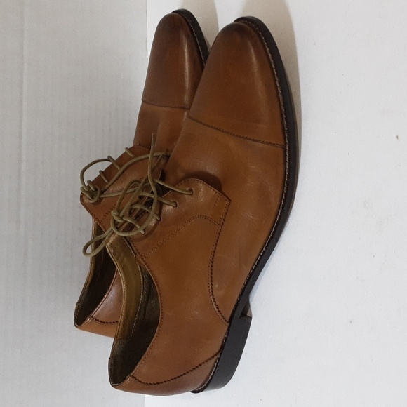 Florsheim oxford leather Mens 13 lace up dress shoe brown Lace-up style main image 9